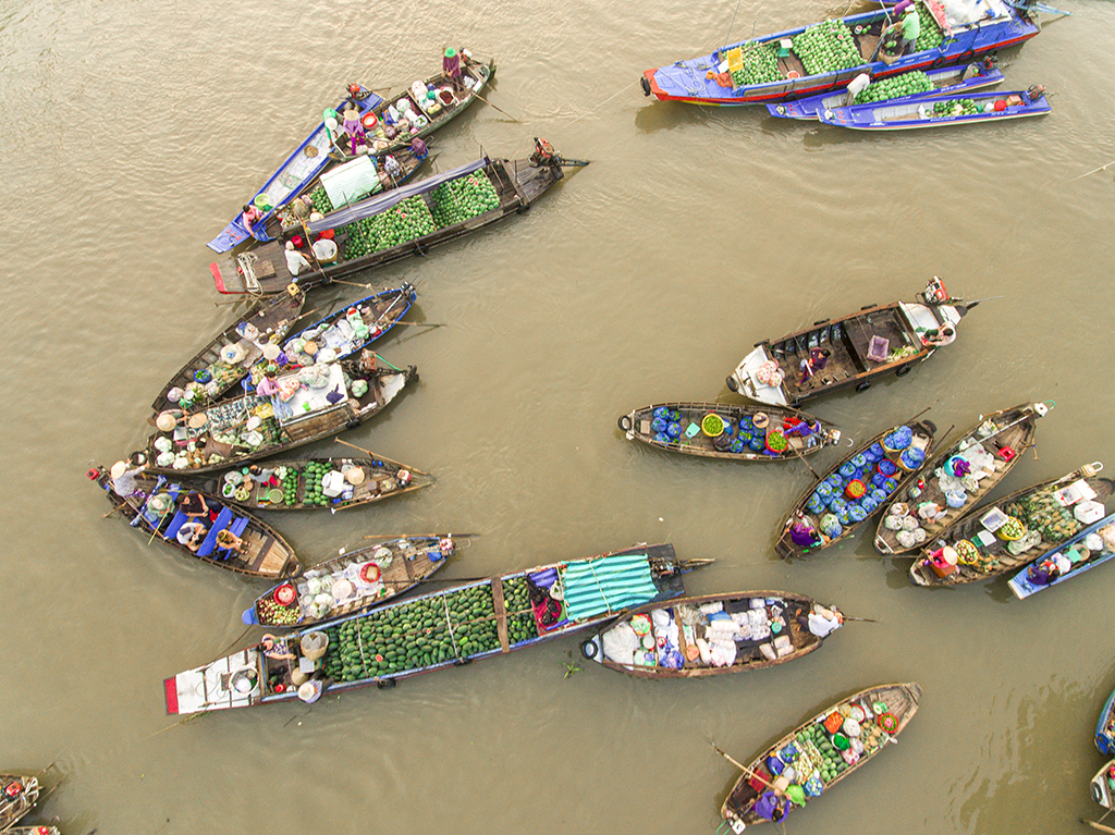 Cai Rang Floating Market