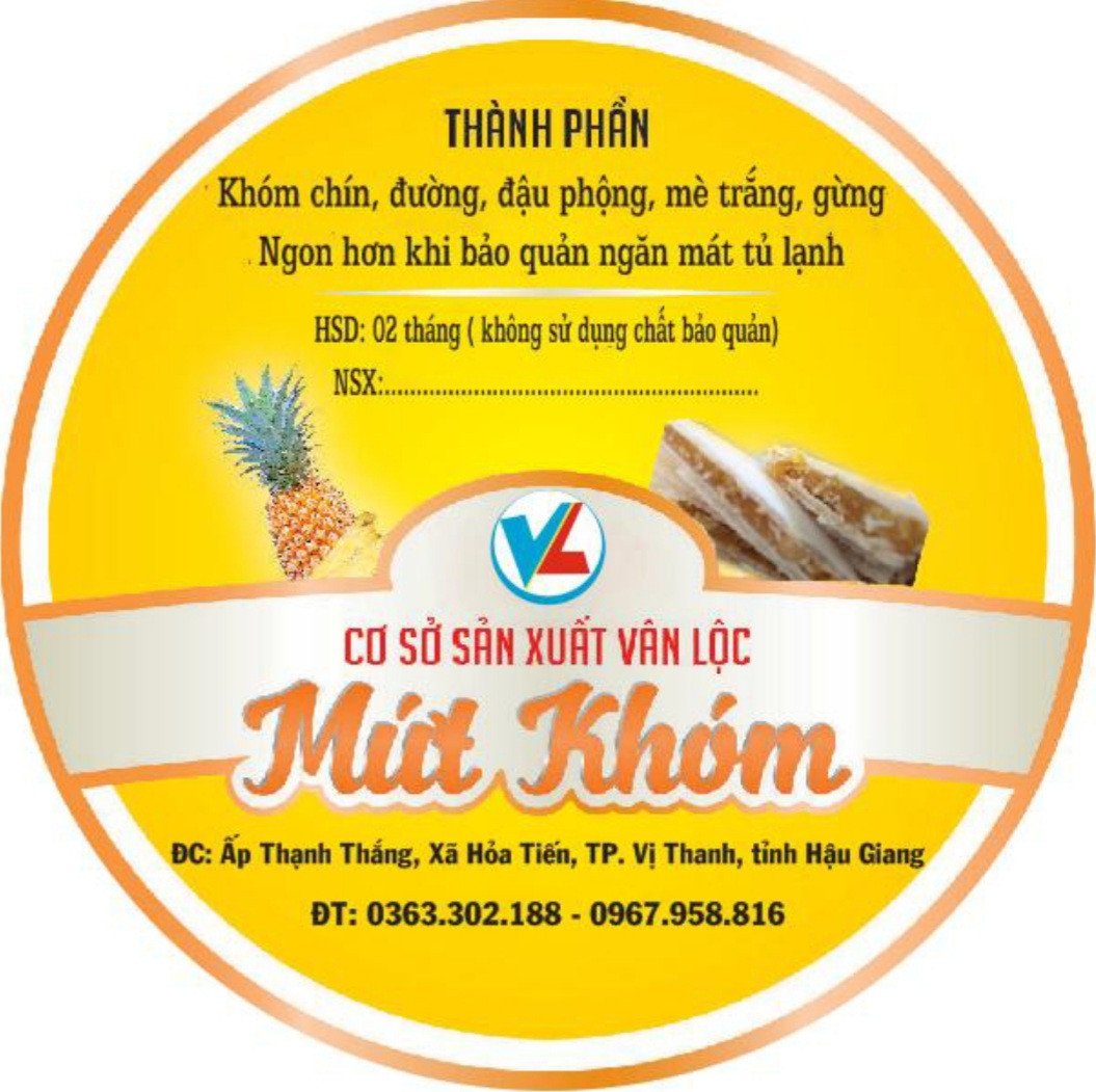 Mứt khóm
