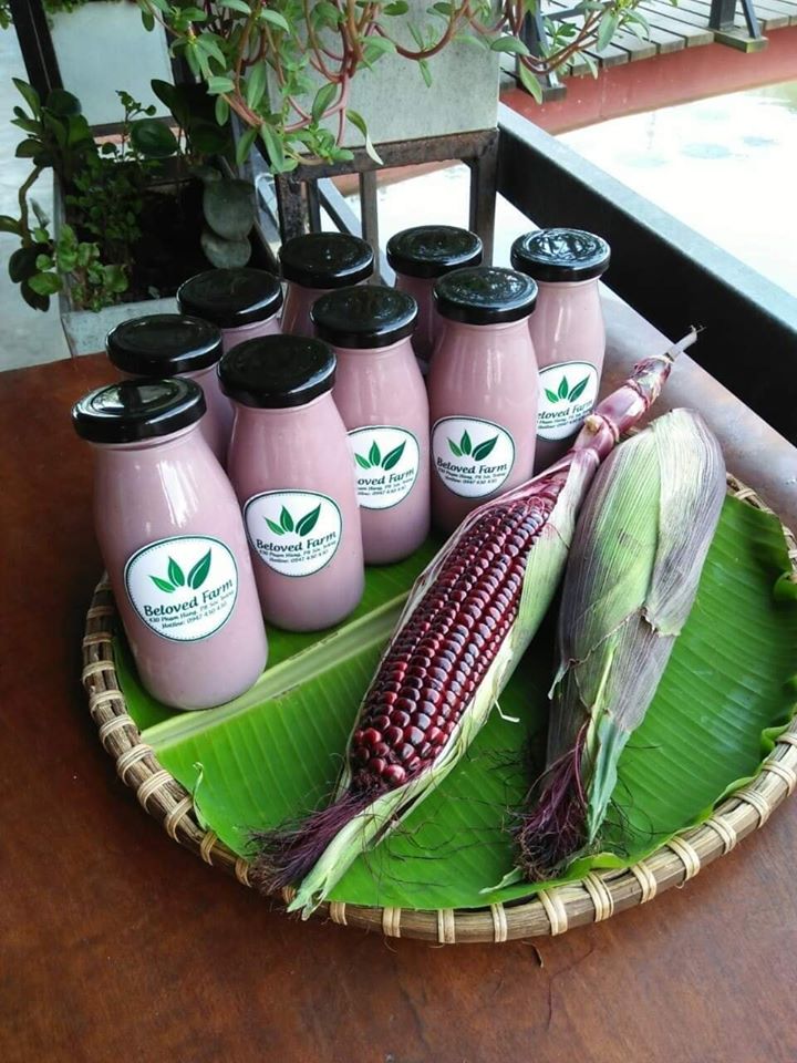 Nước bắp tím
