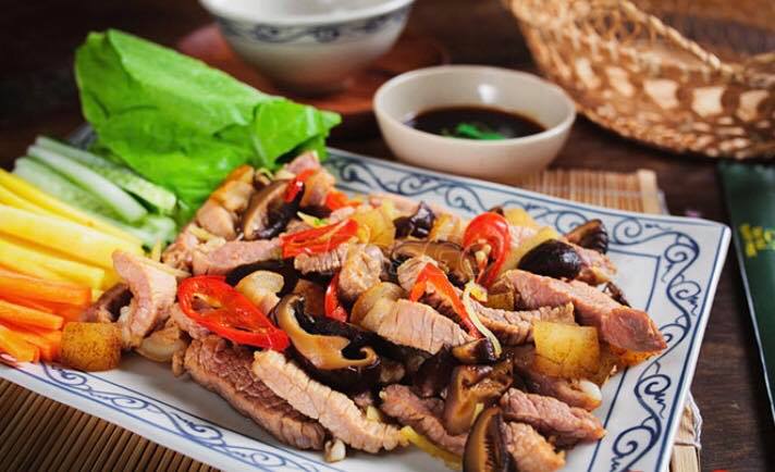 Bò nướng