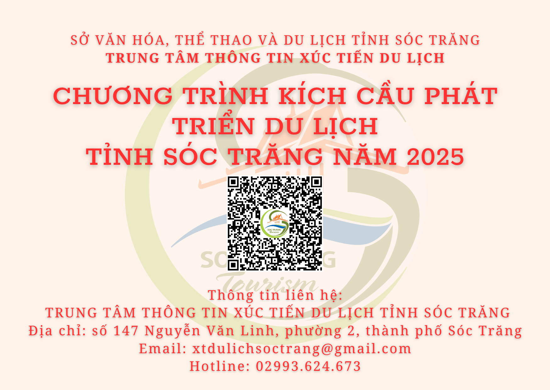 CHƯƠNG TRÌNH KÍCH CẦU DU LỊCH CỦA CÁC DOANH NGHIỆP KINH DOANH DỊCH VỤ, SẢN PHẨM DU LỊCH TỈNH SÓC TRĂNG