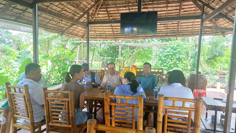 Khảo sát, hướng dẫn, hoàn thiện cụm du lịch cộng đồng  tại xã An Thạnh Nam, huyện Cù Lao Dung