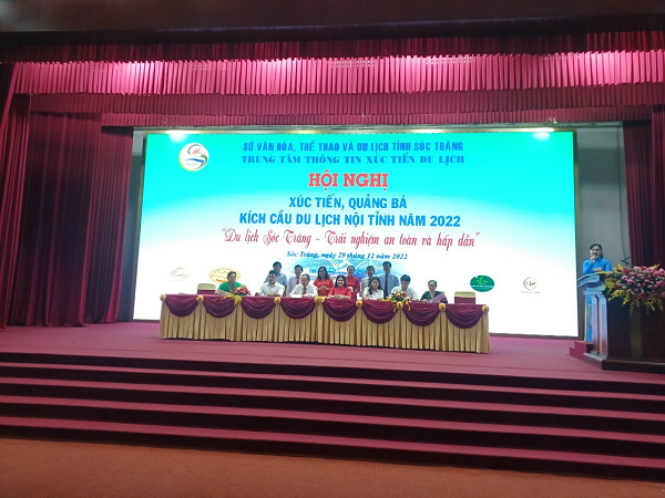 HỘI NGHỊ XÚC TIẾN, QUẢNG BÁ, KÍCH CẦU DU LỊCH NỘI TỈNH NĂM 2022 VÀ LỄ KHÁNH THÀNH ỨNG DỤNG PHẦN MỀM DU LỊCH THÔNG MINH TỈNH SÓC TRĂNG