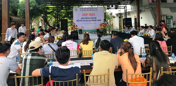 HỌP MẶT ĐOÀN FAMTRIP KHẢO SÁT ĐIỂM DU LỊCH CỘNG ĐỒNG, DU LỊCH THÁI TRONG KHUÔN KHỔ NGÀY HỘI VHTTDL ĐỒNG BÀO KHMER NAM BỘ LẦN THỨ VIII TẠI TỈNH SÓC TRĂNG NĂM 2022