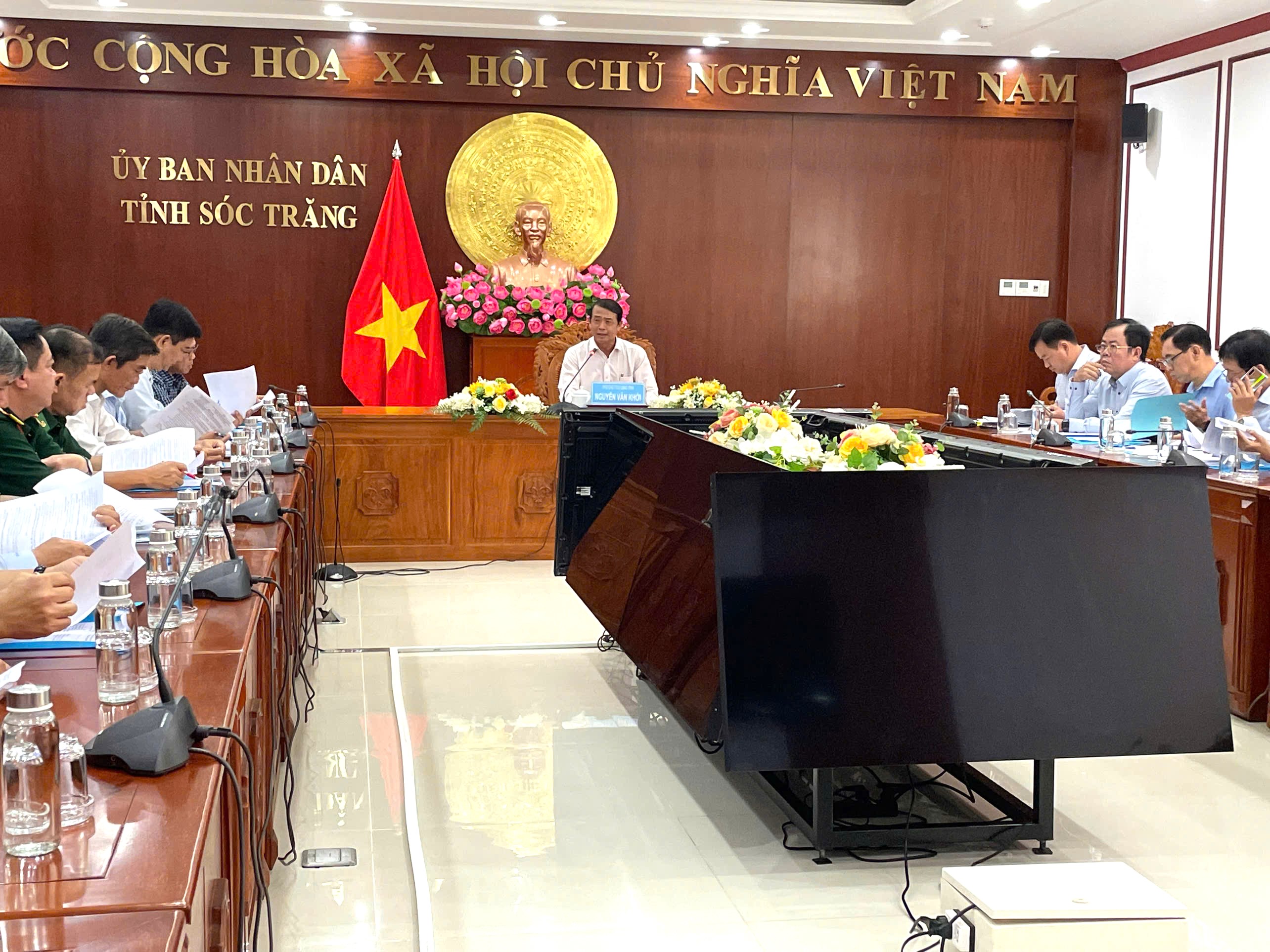 Họp báo cáo dự thảo Kế hoạch tổ chức Lễ hội Oóc Om Bóc - Đua ghe Ngo Sóc Trăng, Khu vực đồng bằng sông Cửu Long lần thứ VI và Tuần Văn hóa, Thể thao và Du lịch Sóc Trăng lần thứ I, năm 2024